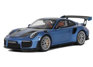 PORSCHE 911 (991.2) GT2 RS 2021 GEMINI BLUE GT Spirit 1:18 Resinemodell (Türen, Motorhaube... nicht zu öffnen!)