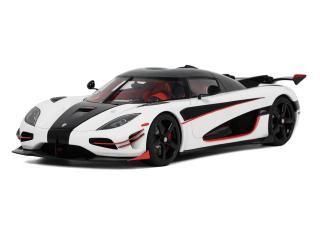 KOENIGSEGG AGERA RS 2015 ARCTIC WHITE GT Spirit 1:18 Resinemodell (Türen, Motorhaube... nicht zu öffnen!)