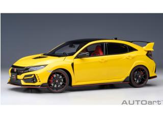 Honda CIVIC Type R (FK 8) 2021 gelb (composite model) AUTOart 1:18