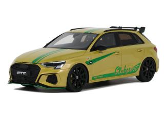 AUDI S3 MTM 2022 YELLOW GT Spirit 1:18 Resinemodell (Türen, Motorhaube... nicht zu öffnen!)