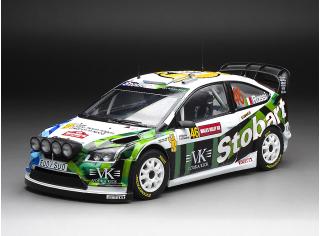 Ford Focus RS WRC07 – #46 V.Rossi/C.Cassina – 2008 Wales Rally GB 3939 SunStar Metallmodell 1:18