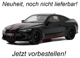 BMW M4 CSL BLACK SAPPHIRE GT Spirit 1:18 Resinemodell (Türen, Motorhaube... nicht zu öffnen!) <br> Available from end of April 2024
