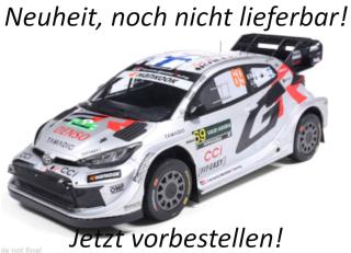 Toyota GR Yaris Rally1, Rally Saudi Arabia, 2025, #69, K.Rovanperä/J.Halttunen IXO 1:18 Metallmodell (Türen/Hauben nicht zu öffnen!) Liefertermin nicht bekannt