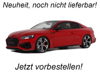 AUDI RS 5 COMPETITION RED GT Spirit 1:18 Resinemodell (Türen, Motorhaube... nicht zu öffnen!) <br> Lieferbar ab Ende Juni 2024