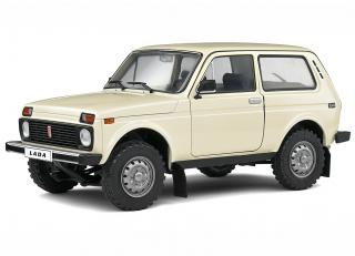 Lada niva , cream white, 1980 / S1807301 Solido 1:18 Metallmodell
