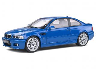 BMW E46 M3 2000 Laguna Seca Blue S1806502 Solido 1:18 Metallmodell