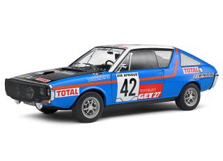 Renault R17 1976 #42 blau,Rally Abidjan Nice, Fahrer: Pouchelon, Dorangeon S1803706  Solido 1:18 Metallmodell