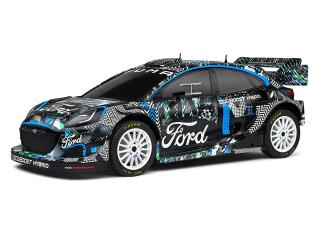 Ford Puma WRC schwarz Goodwood Festival of Speech,2021, S1809501 Solido 1:18 Metallmodell