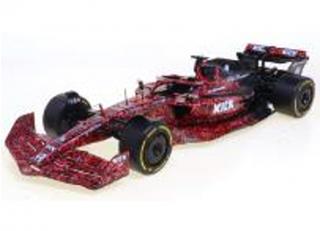 Alfa Romeo F1 Team X BOOGIE Art car Black/Red 2023 S1810203 Solido 1:18 Metallmodell