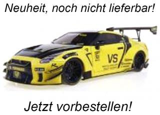 Nissan GT-R (R35) gelb Liberty Walk Body Kit 2.0 2020 S1805809 Solido 1:18 Metallmodell <br> Availability unknown (not before Q2 2024)