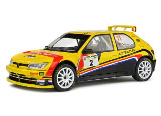 Peugeot 306 Maxi #2 gelb Neuville Eifel Rally Festival 2022 S1808304 Solido 1:18 Metallmodell