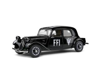 Citroën Traction 7 FFI 1944 schwarz Solido 1:18 Metallmodell