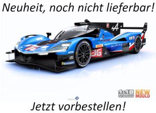 ALPINE RACING A424 LMDh Hypercar MAKOWIECKI / GOUNON / SCHUMACHER #36 INTERLAGOS 2025 Solido 1:18 Metallmodell Liefertermin nicht bekannt (nicht vor Juni 2026)