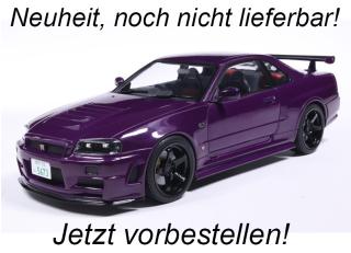 Nissan Skyline (R34)  GT-R Z Tune S1804311 Solido 1:18 Metallmodell <br> Liefertermin nicht bekannt