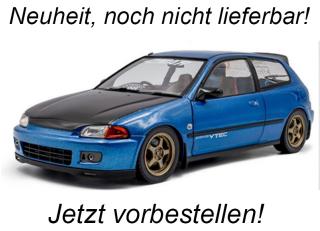 Honda Civic (EG6) kobaltblau S1810406 Solido 1:18 Metallmodell Date de parution inconnue (pas avant le 4. trimestre 2025)