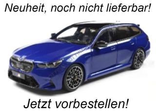 BMW M5 (G99) TOURING M blau S1814801 Solido 1:18 Metallmodell Date de parution inconnue (pas avant le 1. trimestre 2026)
