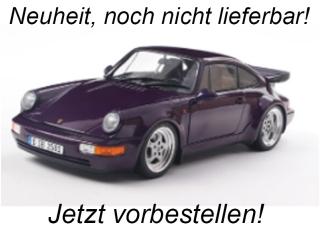 Porsche 911 (964) Turbo blau S1803412 Solido 1:18 Metallmodell Availability unknown (not before Q1 2026)
