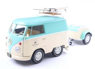 Kool Kombi mint grün/weiß 2024 S1810905 Solido 1:18 Metallmodell