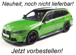 BMW M3 (G81) TOURING grün S1813703 Solido 1:18 Metallmodell Liefertermin nicht bekannt (nicht vor 1. Quartal 2026)