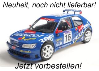 Peugeot 306 Maxi #2 blau S1808309 Solido 1:18 Metallmodell Availability unknown (not before Q1 2026)