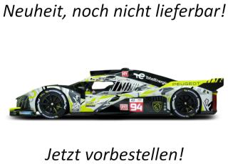 PEUGEOT 9X8 GREY DUVAL / JAKOBSEN / VANDOORNE #94 LE MANS 2025 S1812502 Solido 1:18 Metallmodell Date de parution inconnue (pas avant juin 2026)