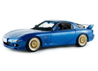 MAZDA RX7 FD3S INNOCENT BLUE MICA 1999 S1810611 Solido 1:18 Metallmodell