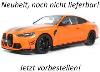 BMW M4 PERFORMANCE PARTS INDIVIDUAL FIRE ORANGE 2025 S1814504 Solido 1:18 Metallmodell Date de parution inconnue (pas avant le 4. trimestre 2026)