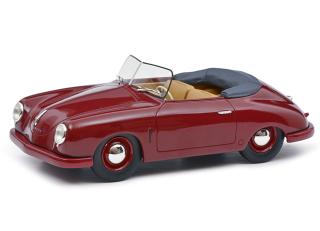 Porsche 356 Gmünd Cabriolet offen, dunkelrot LIMITED EDITION 500 Schuco ProR.18 Resinemodell 1:18 (Türen, Motorhaube... nicht zu öffnen!)