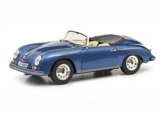 Porsche 356 Speedster, blau metallic LIMITED EDITION 1000 Schuco Metallmodell 1:18