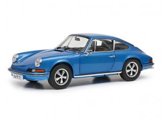 Porsche 911 S Coupe, blau metallic LIMITED EDITION 1000 Schuco Metallmodell 1:18