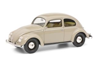 VW Volkswagen Brezelkäfer Limousine, beige Schuco ProR.18 Resinemodell 1:18 (Türen, Motorhaube... nicht zu öffnen!)