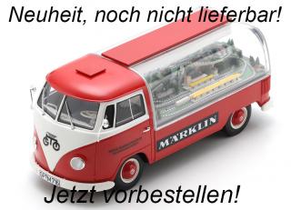 VW T1 Advertisment Car MÄRKLIN Schuco ProR.18 Resinemodell 1:18 (Türen, Motorhaube... nicht zu öffnen!)
