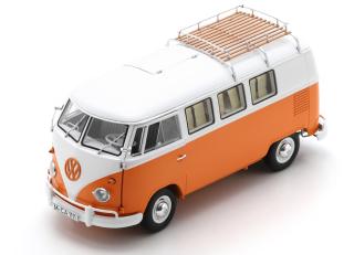 VW T1 Campingbus orange/weiß Schuco Metallmodell 1:18