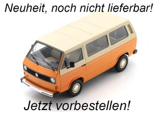 VW T3a L Bus orange/beige Schuco 1:18 <br> Date de parution inconnue