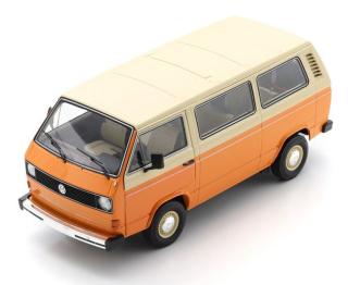 VW T3a L Bus orange/beige Schuco 1:18