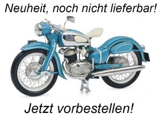 NSU Max, hellblau metallic Schuco Motorräder Edition 1:10 <br> Date de parution inconnue (pas avant le 4. trimestre 2022)