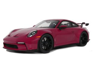 PORSCHE 911 [992] GT3 RUBY STAR NEO 2021 GT Spirit 1:12 Resinemodell (Türen, Motorhaube... nicht zu öffnen!)