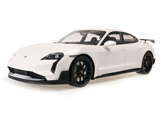 PORSCHE TAYCAN TURBO GT - 2024 - WHITE Minichamps 1:18 Metallmodell, Türen, Motorhaube... nicht zu öffnen