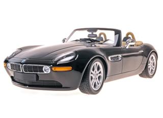 BMW Z8 ROADSTER - 2000 - BLACK Minichamps 1:18 Metallmodell, Türen, Motorhaube... nicht zu öffnen