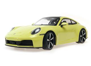 PORSCHE 911 (992.2) CARRERA COUPE - 2024 - YELLOW METALLIC Minichamps 1:18 Metallmodell, Türen, Motorhaube... nicht zu öffnen  Lieferbar ab Ende August 2025