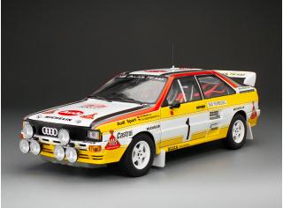 Audi Quattro A2 1984 #1 W.Rohrl/C.Geistdorfer Winner Rallye Monte-Carlo, various SunStar Metallmodell 1:18