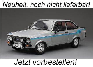 Ford Escort Harrier 1980 stratos silver rechtslenker SunStar Metallmodell 1:18 <br> Liefertermin nicht bekannt (nicht vor 3. Quartal 2025)