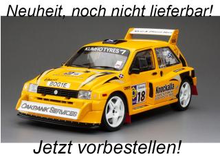 MG Metro 6R4 2010 #18 D.Bogie/E.Sherry,Topaz Donegal International rally, orange SunStar Metallmodell 1:18 <br> Liefertermin nicht bekannt (nicht vor 3. Quartal 2025)