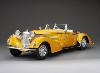 Horch 855 Special Roadster 1939  gold SunStar Metallmodell 1:18