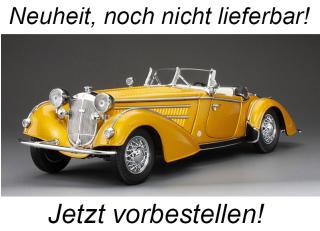 Horch 855 Special Roadster 1939  gold SunStar Metallmodell 1:18  Date de parution inconnue (pas avant le 3. trimestre 2025)