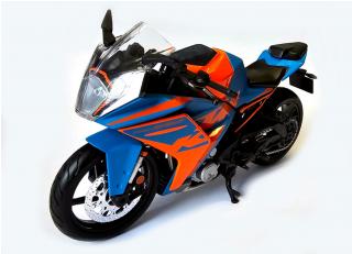 KTM RC 390 orange/blau Maisto 1:12