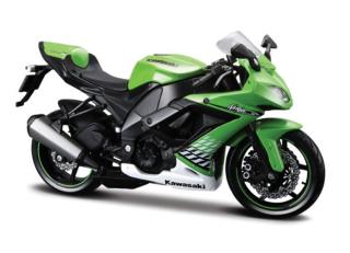 Kawasaki Ninja ZX-10R grün Maisto 1:12