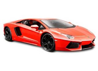 Lamborghini Aventador LP700 2011 orange Maisto 1:24