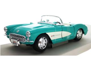 Chevrolet Corvette 1957 blau (mint) Maisto 1:24