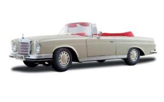 Mercedes 280SE cabrio weiß Maisto 1:18